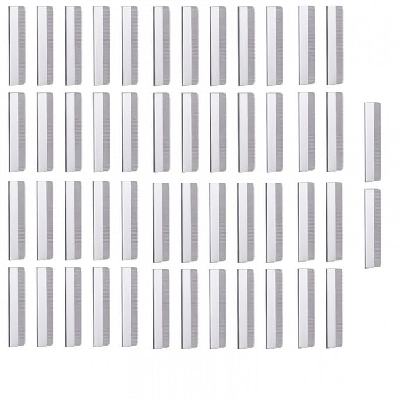 XIRQI Single Edge Razor Blades,50 Pack,Silver,Razor Blades Single Edge,Straight Edge Razor Blade,Scraper Blades Reusable For Trimming Eyebrows Hair Leg Hair