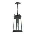 thumbnail image 2 of Matte Black One Light Outdoor Hanging Lantern from the Boone Collection, 2 of 5