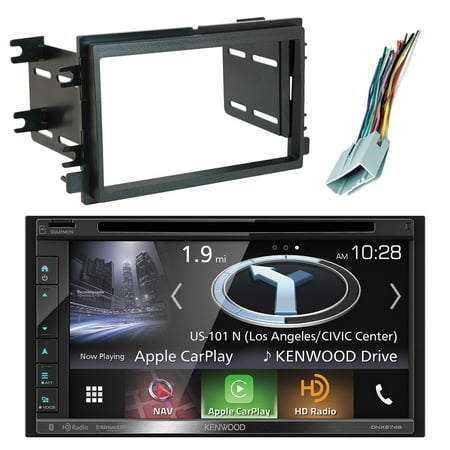 Kenwood DNX574S Resistive Panel Navigation Double-DIN DVD CD AM/FM