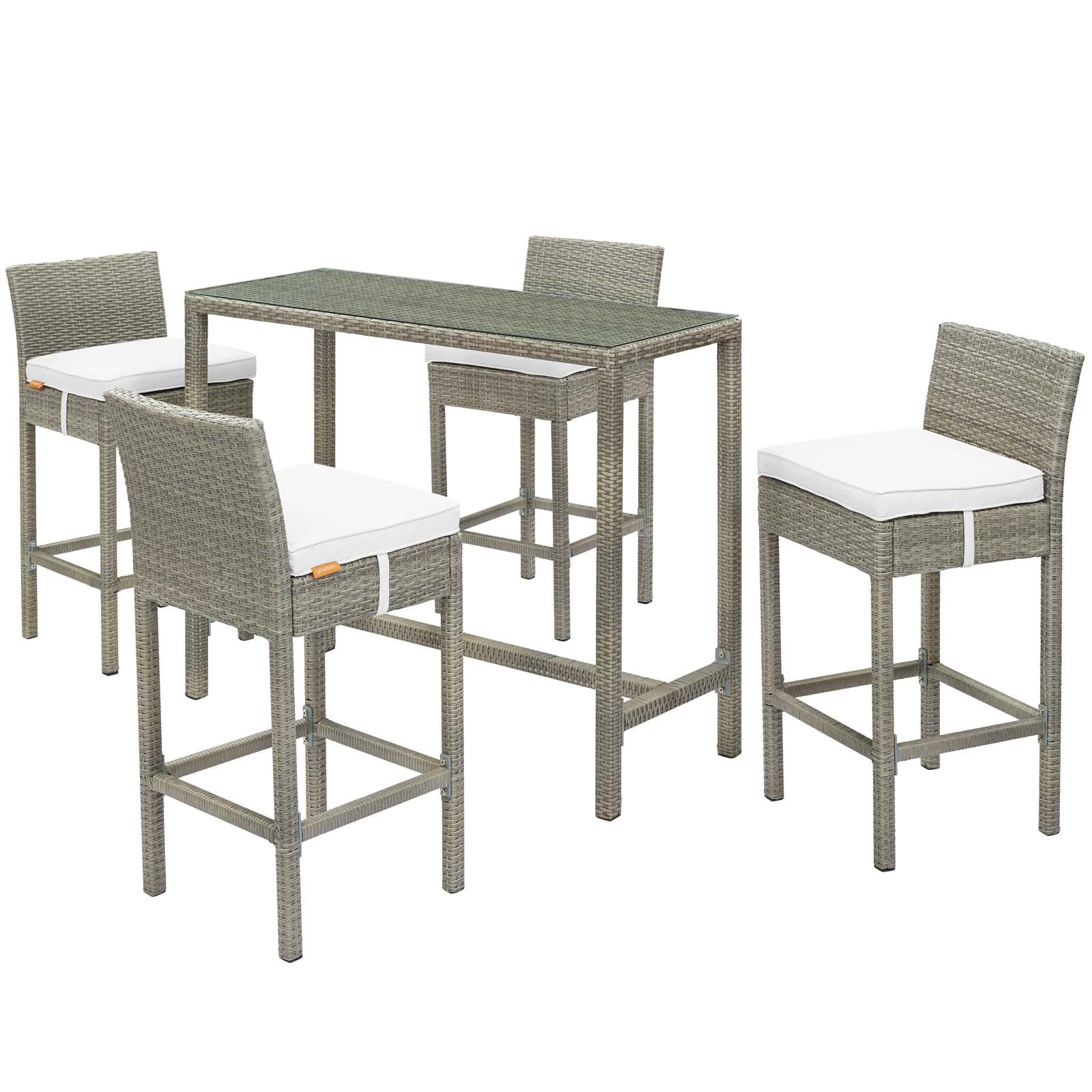 Contemporary Modern Urban Designer Outdoor Patio Balcony Garden Furniture Bar Dining Chair and