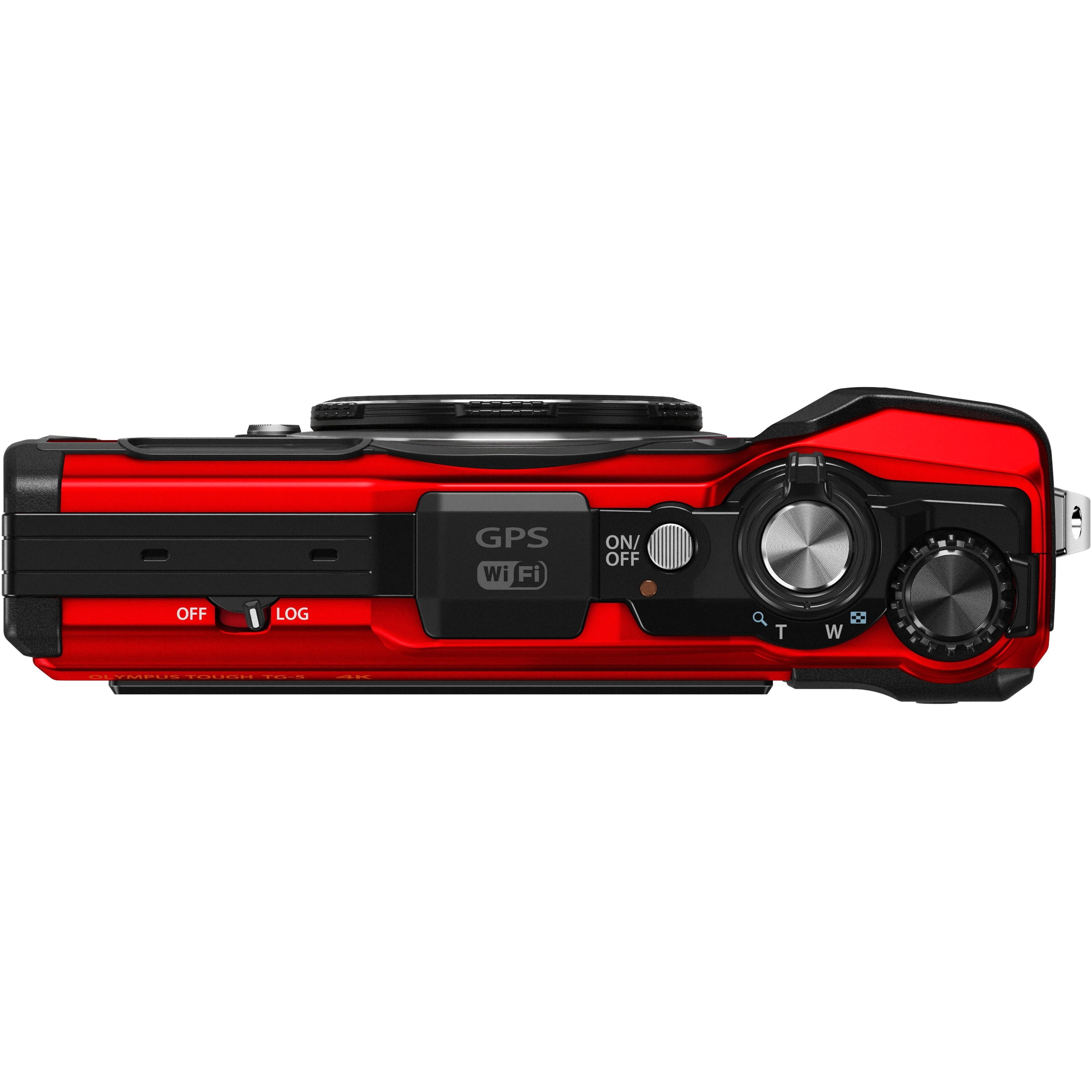Olympus Tough TG-5 Compact Camera - Red - Walmart.com