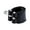 Bass Clarinet with Plastic Cap, variant on Vandoren Clarinet Leather Ligature and Cap Bass Clarinet with Leather Cap