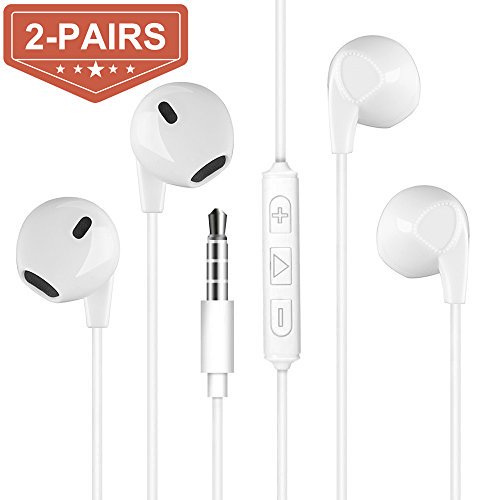 InEar Earbud Headphones Earphones with remote and Microphone for
