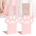 thumbnail image 2 of BNNG Cat Metal Bookends Cute Desktop Bookshelf Sturdy Cartoon Bookshelf for Home and Office Decoration Cute And Cute Cat Bookstand Desktop Student Bookshel, 2 of 8
