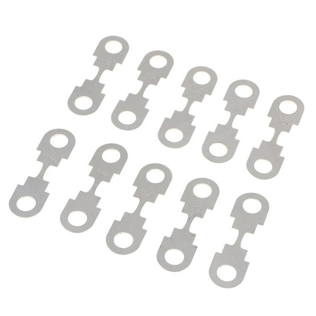 10 Pcs Bande de Fusible en Métal pour Siège 12v, 50A