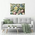 thumbnail image 5 of ZFLMY Flowers Eggs Basket Wall Hanging 100% Polyester Tapestry Wall Decoration for Decorative Bedroom Living Room - Various Sizes Available 40x30in, 5 of 6