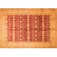 thumbnail image 1 of Ahgly Company Indoor Rectangle Oriental Orange Traditional Area Rugs, 8' x 10', 1 of 1