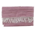 thumbnail image 1 of Foulard Carré en Laine Mérinos Rose Foncé, 1 of 1