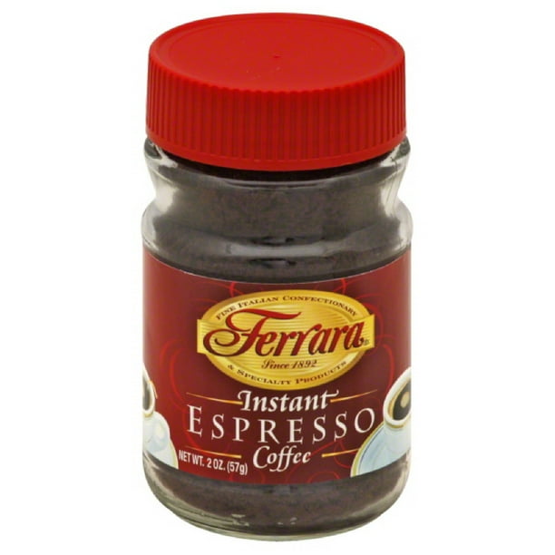Ferrara Espresso Instant Coffee, 2 Oz (Pack of 12 ...