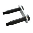 thumbnail image 1 of Lippert Replacement 2.25" Shackle Link Assembly for RV Trailer Suspension Systems, Includes 2 Shoulder Bolts, 1 Shackle Link Plate - 125675, 1 of 1