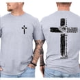 thumbnail image 4 of I Can Do All Things Through Christ Double Sided Christian T-Shirt – Philippians 4:13 Bible Verse Faith Graphic Tee, Religious Jesus Shirt Gift for Men & Women, 4 of 6
