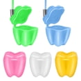 thumbnail image 2 of 5Pcs Tooth Saver Necklaces Tooth Holders Case Box Portable Tooth Container for Kids Children Girls Boys, 2 of 5