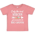 thumbnail image 3 of Inktastic Only the Best Nieces Get Promoted to Big Cousin Boys or Girls Baby T-Shirt, 3 of 5