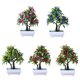 thumbnail image 4 of Gwong Decoración hogareña 1 unid jardín decoración artificial bonsái planta árbol flor adorno decoración del hogar Gwong 21007038, 4 of 6