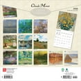 thumbnail image 2 of Claude Monet | 2026 12x24" (Hanging) Wall Calendar | Plastic-Free | BrownTrout, 2 of 9