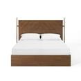 thumbnail image 5 of Modway Kali Wood Queen Platform Bed in Walnut, 5 of 7