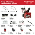 thumbnail image 3 of Restored Troy-Bilt Storm 2420 Two- Stage Gas Snow Blower 24 in. 208 cc Electric Start Self Propelled Includes Snow Blower Cab (Refurbished), 3 of 8