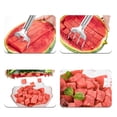 thumbnail image 6 of Stainless Steel Watermelon Cutter Slicer Into Cubes Fruit Divider Kitchen Gadget, 6 of 9