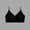 Black, variant on Wirefree Bras for Women Thin Strap Seamless Soft Comfort Bralettes Back Support Everyday Tshirt Bra
