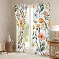 thumbnail image 3 of Manfei Chic Floral Black Out Curtains for Kids Teens,Spring Garden Curtains Pack of 2 (42x63 Each),Flowers Blossoms Bedroom Curtains,Super Cozy Room Decor, 3 of 6