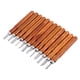 thumbnail image 4 of Cuchillos para tallar, 12 Uds., cúter para grabar en madera, cuchillas para tallar madera, juego de cuchillos cincel, calidad en la que puede confiar, 4 of 11