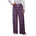 thumbnail image 2 of Soki Women Pajama/Lounge Pants Checkered Printed Drawstring Side Pockets Casual Trousers With Pockets, 2 of 5