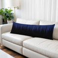 thumbnail image 2 of Navy Blue Black Ombre Body Pillow Covers 20"x60", Modern Abstract Striped Gradient Soft Brushed Microfiber Breathable Throw Pillow Covers, Decorative Pillowcase with Zipper for Couch Sofa Bedroom, 2 of 9