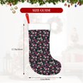 thumbnail image 4 of Disketp Daisies Flowers Christmas Stockings, Xmas Stocking for Family Holiday Season Décor, Personalized Holiday Indoor Decorations, 4 of 7