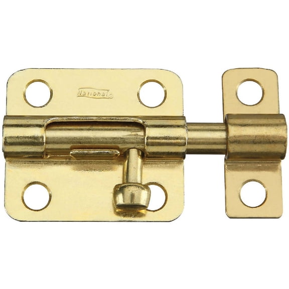National Hardware N151-480 V834 Barrel Bolt in Brass