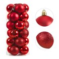 thumbnail image 3 of Bolas Navidad Reutilizables Irrompibles 4cm Del para Bodas 24 Uds. (rojo), 3 of 9