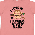 thumbnail image 4 of Inktastic Monkey I Love Hanging out with My Nana Boys or Girls Toddler T-Shirt, 4 of 5