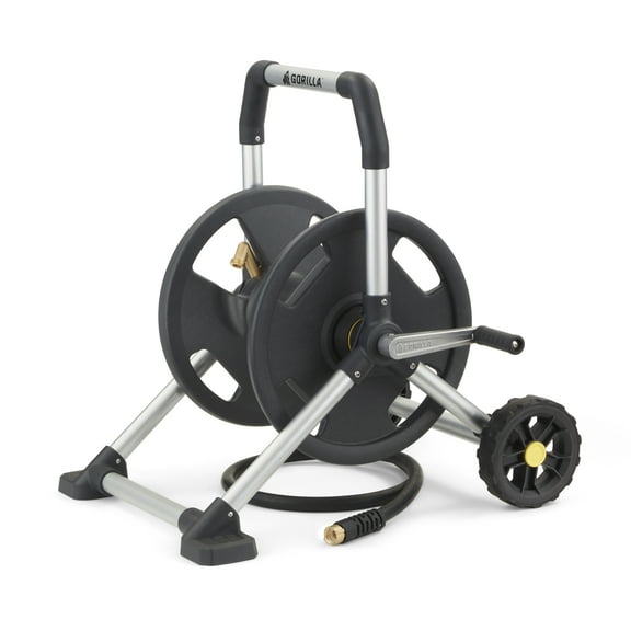 Gorilla 150 ft. Aluminum Zero-Rust Garden Hose Reel