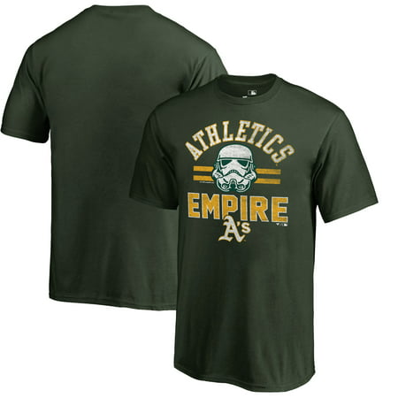 Oakland Athletics Fanatics Branded Youth MLB Star Wars Empire T-Shirt -