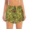 thumbnail image 2 of Fotbe Squirrel And Fox In The Forest Womens High Waist Running Shorts Athletic Workout Quick Dry Shorts for Women with Pockets Gym Yoga Summer Shorts-, 2 of 9
