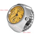 thumbnail image 5 of Mgaxyff Round RingWatch,8Colors Fashionable Women Men Quartz Analog Round Finger Ring Love Watch , Quartz Ring Watch, 5 of 5