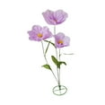 thumbnail image 5 of QccHieUs Huge Artificial Flower Wedding Giant Flower Height 1.7M with Standing Base Paper Violet, 5 of 9