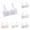 Pink 2PCS & White 1PCS & Grey 2PCS, variant on 5 PCS Teen Girls Seamless Training Bras Adjustable Straps Sports Bras Girl's ComfortFlex Fit Seamless Racerback 8 to 14 Years 5PCS Girls Bralette XXL