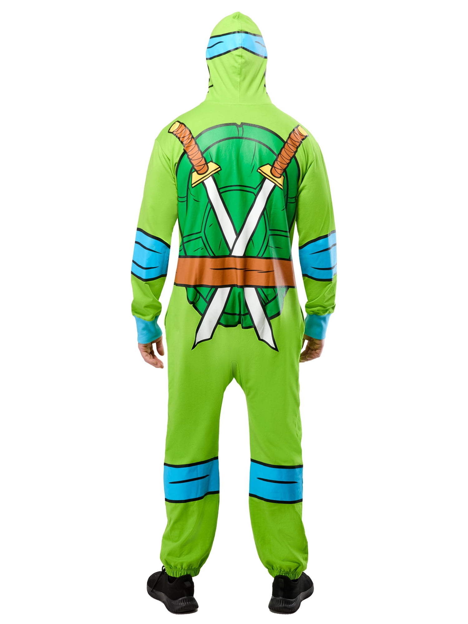 Teenage Mutant Ninja Turtles Classic Leonardo Zipsters Masked-Up Costume for Adults by Rubies, Men's