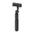 onn. Extendable Black Selfie Stick Tripod