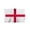 Red, variant on Polyester Scotland St Andrew & England St George Small Decor Flag, Double Sided Vivid Print Garden Banner With 2 Brass Grommets(Red)