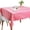 Red, variant on Tablecloths, Rectangle Vintage Table Covers Pure Cotton Gingham Tablecloths Oversized Holiday Home Decorative Checkered Plaid Table cloths for Everyday Dinner