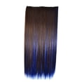 thumbnail image 2 of BKER Extensions de Cheveux à Cinq Clips Color Highlight, Perruque Lisse, Rideau de Cheveux, 2 of 4