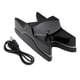 thumbnail image 2 of Base de Carga Rápido USB Soledad Soporte Slim Negro Cargador del controlador, 2 of 10