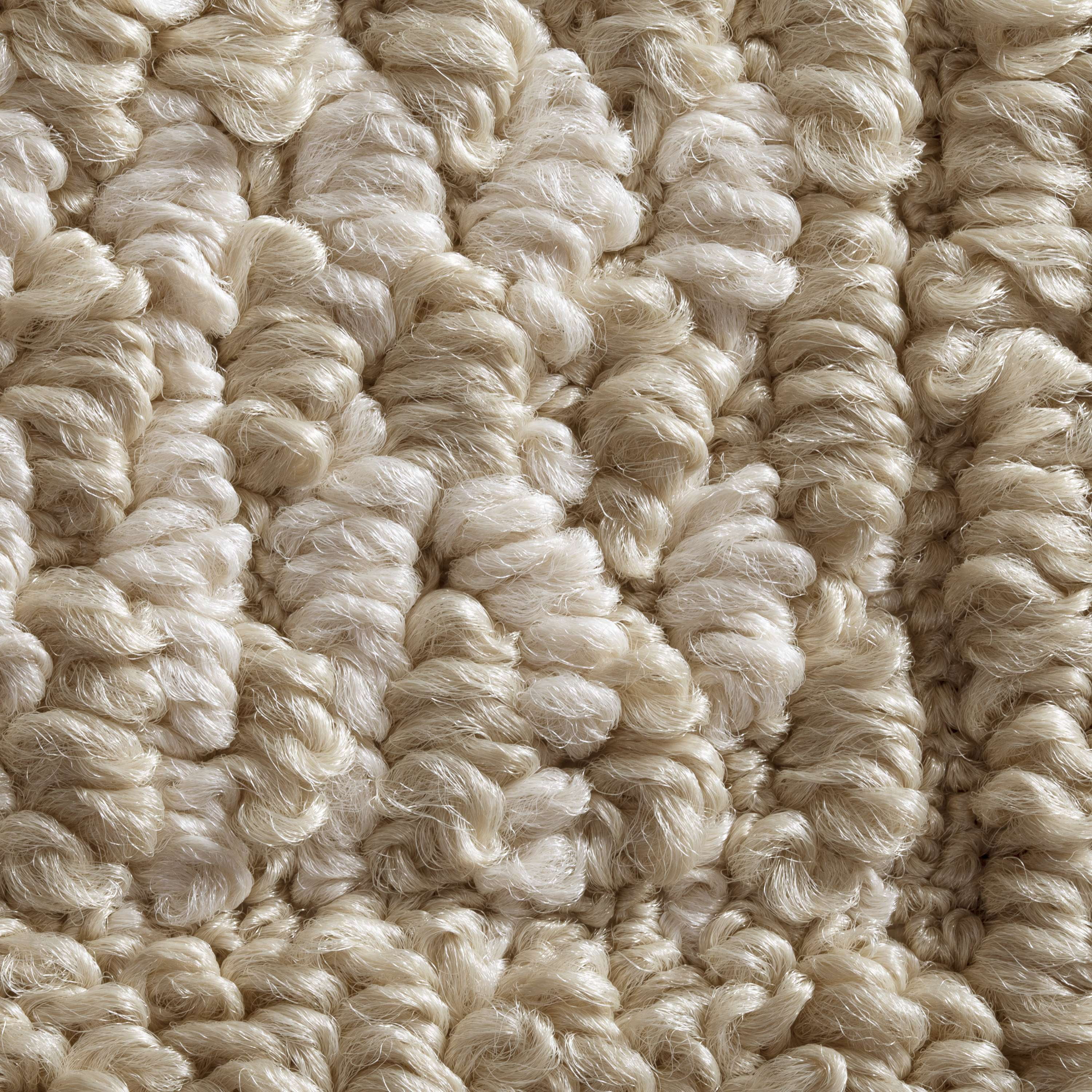Mainstays Farmhouse Faux Sisal Border Runner Rug, Tan, 2'6" x 8'