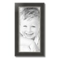 thumbnail image 2 of ArtToFrames 9x19 inch Black Velvet with Silver Wide Picture Frame, Black MDF Poster Frame (4693), 2 of 7