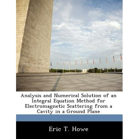 Radial Ground Plane - Analysis and Numerical Solution of an Integral Equation Method for Electromagnetic Scattering from a Cavity in a Ground Plane