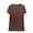 Coffee, variant on yillto Plus Size Top for Womens Loose Short Sleeve Soft Pjs Shirts Summer Crew Neck Casual Tees