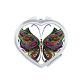 thumbnail image 1 of Beautiful Colorful Decorative Wings Mirror Travel Magnification Portable Handheld Pocket Makeup, 1 of 3