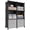 Black, variant on 6-Cube Storage Organizer, Closet Organizer Storage Cabinet Shelf Bookcase Bookshelf with Metal Hammer, Storage Cubes Organizer Cabinet for Kids, Closet, Bedroom, Bathroom(11.8x11.8x11.8 inch)Black