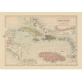 thumbnail image 2 of Black 32x24 Gold Ornate Wood Framed with Double Matting Museum Art Print Titled - West Indies - Black 1867, 2 of 4